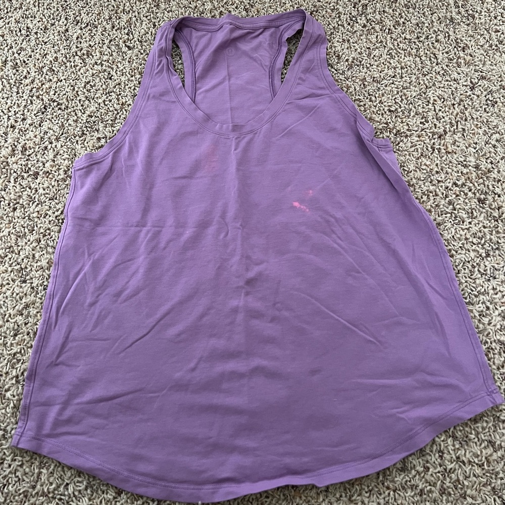 Lululemon Love tank top, 10, purple
